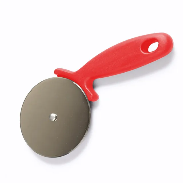 
Stainless Steel Round Pizza Cutter Pizze Knife Tools 