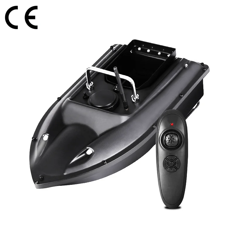 

FISHGANG wholesale C18 Remote Control Intelligent 500m RC Distance Bait Boat for sea boat fishing, Black red green blue