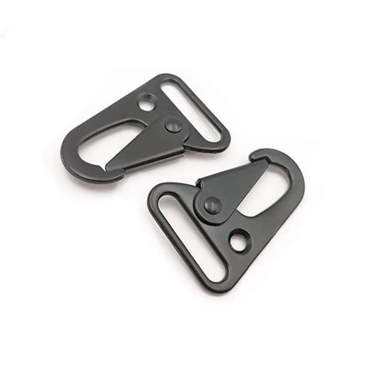 

Best Selling Universal Climbing Hook Black Metal Hard Buckle hard Luggage Buckle