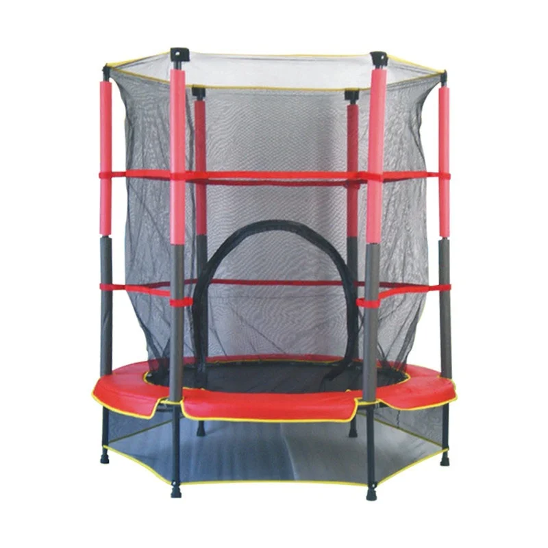 

Folding Trampoline Sales Cheap Big Large Round Equipment For Kids Fitness Jumping Trampoline With Safety Net, Red,black,blue,yellow