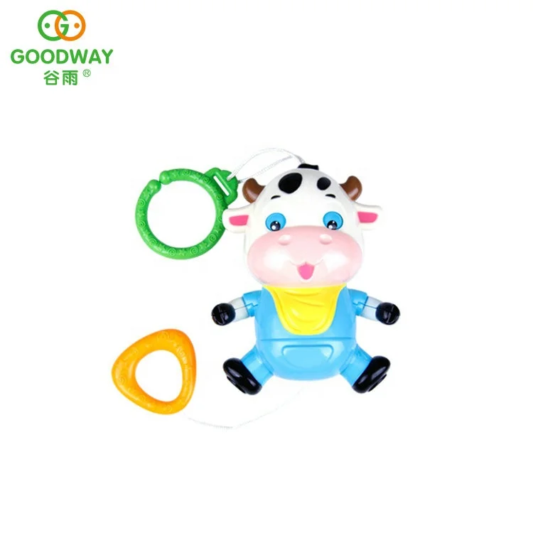 
Cartoon Animal Plastic Music Pull Bell Toy Musical Bed Bells 
