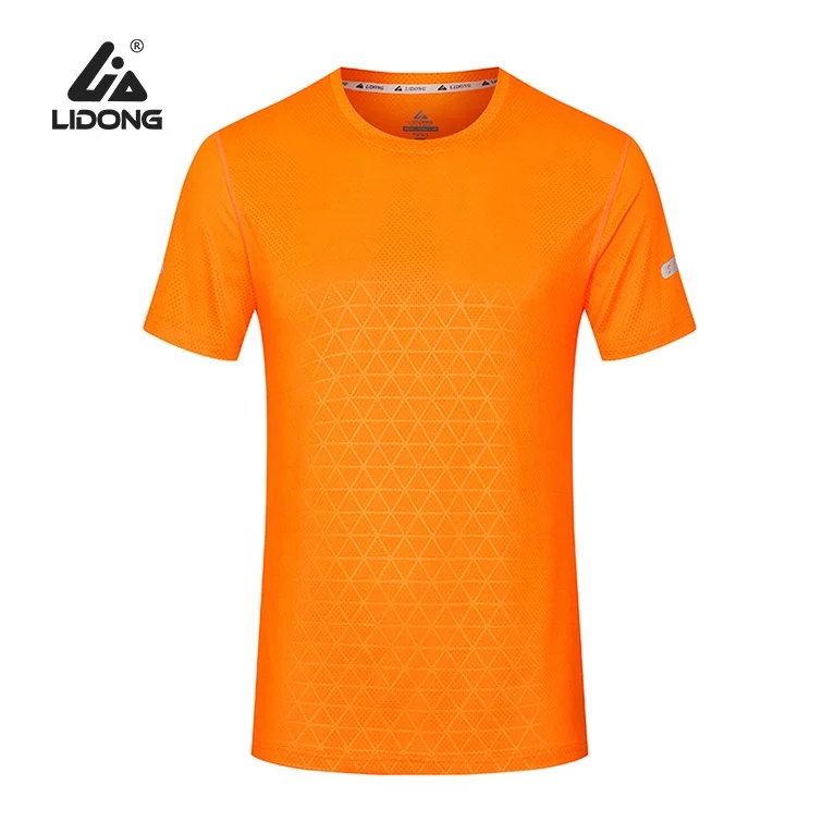 

Guanghzou manufacturer sport unisex quick dry T-shirt sport fit blank shirt, Red, black, white, light blue,purple,blue,orange,fluorescent green