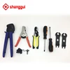 mc4 cable pin crimping tool kit bag solar connector for pv system