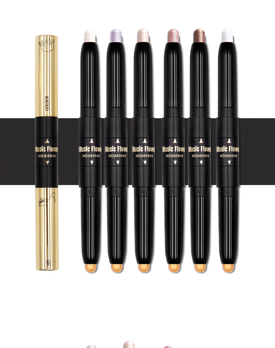 

OEM New Popular Waterproof and Long Lasting Private Label shiny metallic eyeshadow stick