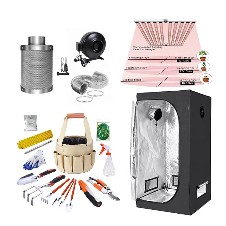 Meijiu Grow Tent Complete Kit 4x4 Grow Room Hot Sale Grow Box Indoor 80