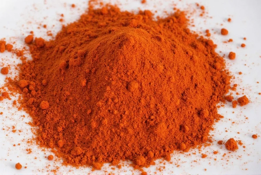 Paprika jar empty on kitchen counter