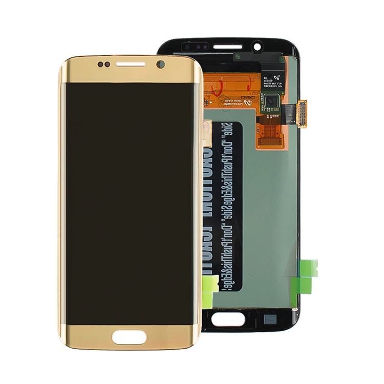 

Good Working Lcd Screen Module For Samsung Galaxy S6 Edge Display Digitizer Assembly, Gold/silver/white/blue