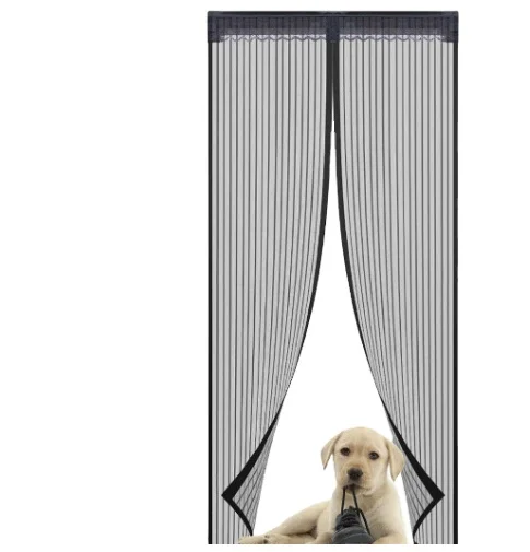 

Wholesale 100*220cm Magnetic soft screen door for insect mosquito fly screen curtain mesh