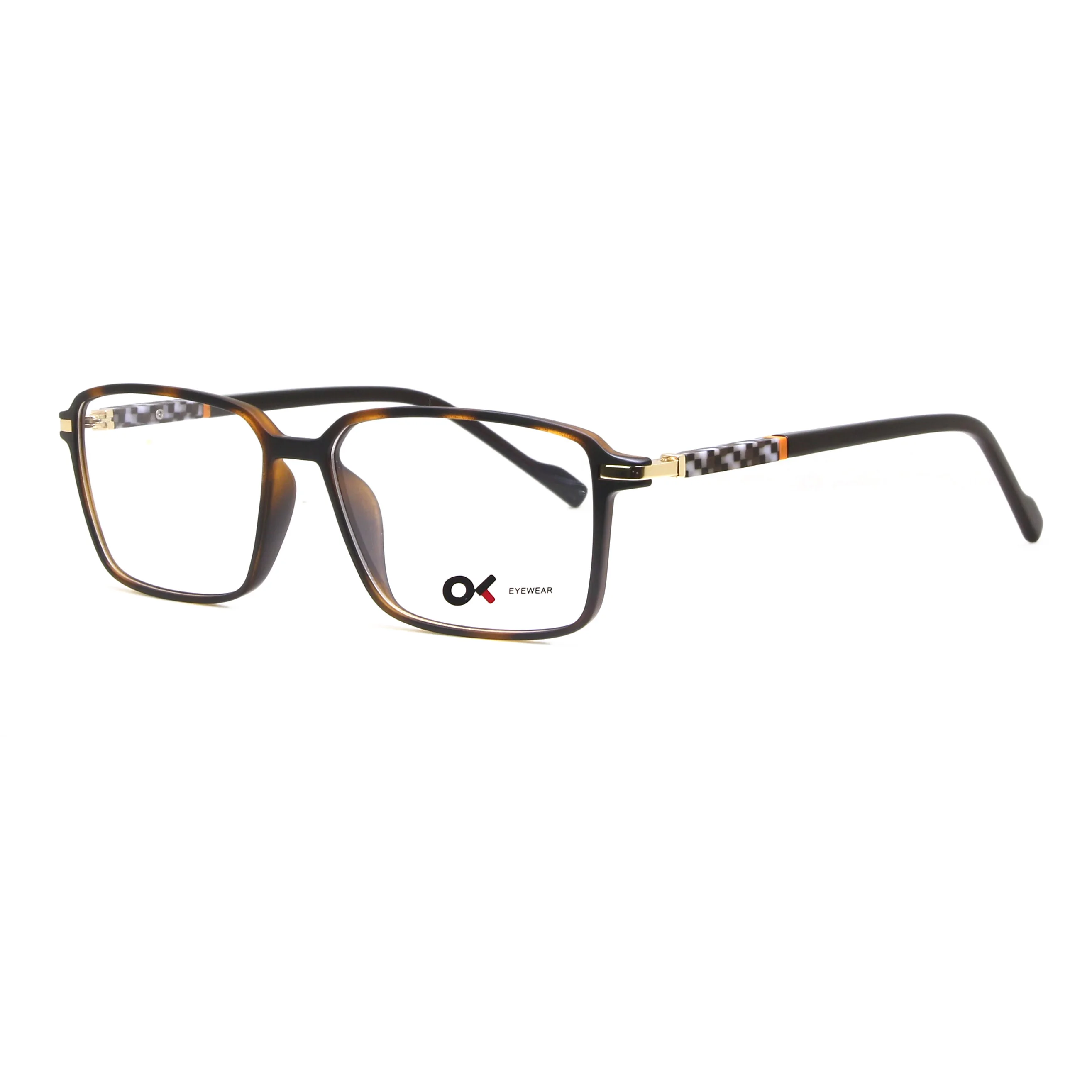 

92116 Fashion Rectangle TR Frame Optical Glasses Frames