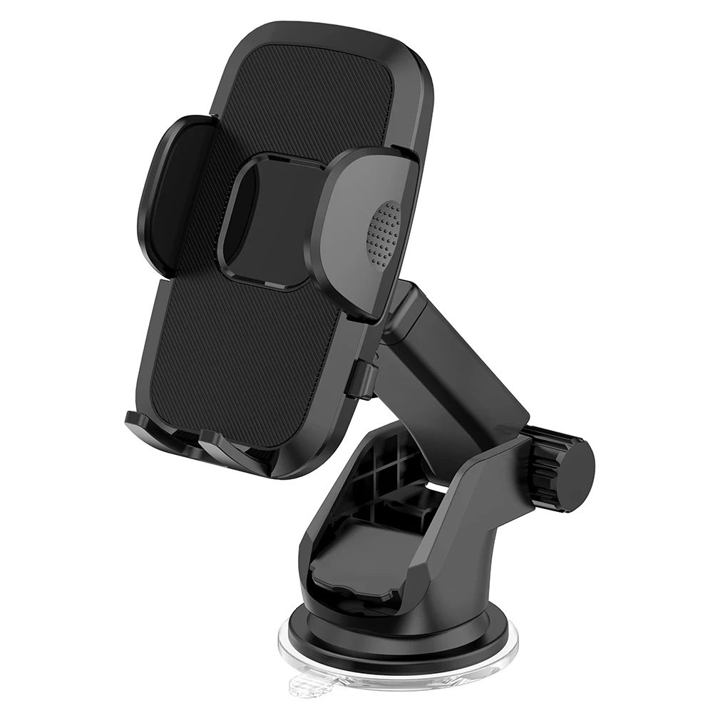 

Free Shipping 1 Sample OK Universal 360 Degree Rotating Long Arm Smartphone Mount Unblocking Sight Mobile Phone Car Holder, Black