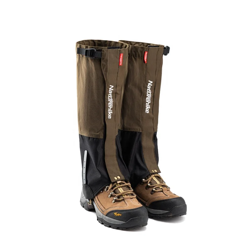 

Naturehike Outdoor Waterproof Walking Hiking Skiing hunting Climbing Leg Covers Snow Boot Gaiters Legging Gaiter, Navy blue/ black/ gray