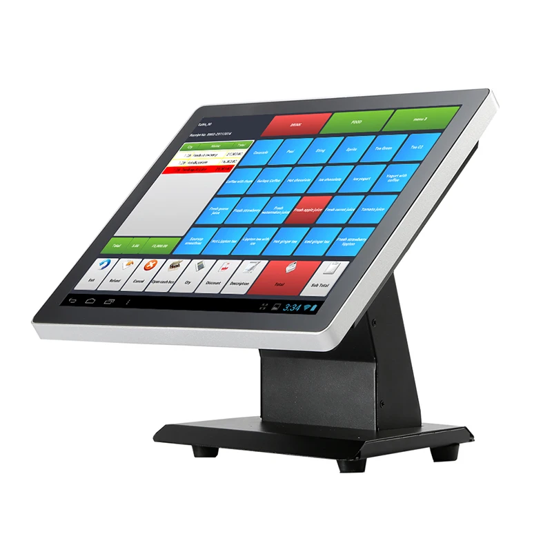 

12'' 15'' 17''POS All in One windows 10 Touch POS system desktop computer for shop, store, salon