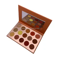 

wholesale eyeshadow pigment palette orange yellow 15 color eyeshadow palette private label