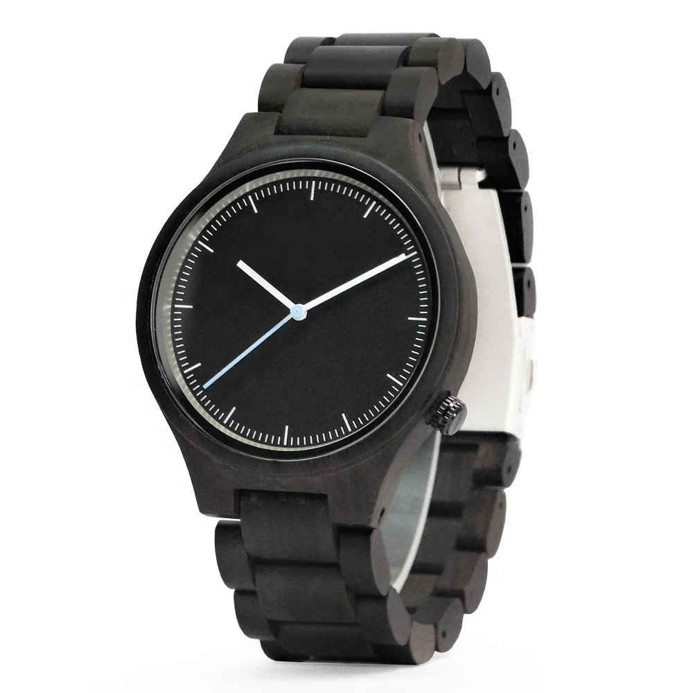 

Classic Small Wrist Wooden Lady Watch Round Case for Women
