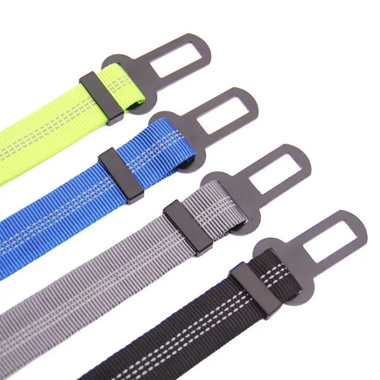 

New pet car seat belt adjustable protective rope reinforced nylon elastic and durable suitable for dog cat travel carry
