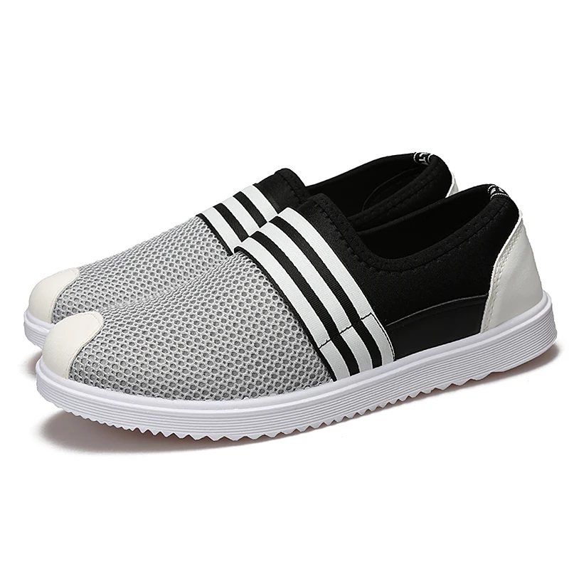 

China Factory Hot Sale Class Breathable Casual Shoes Men, Black/white/red