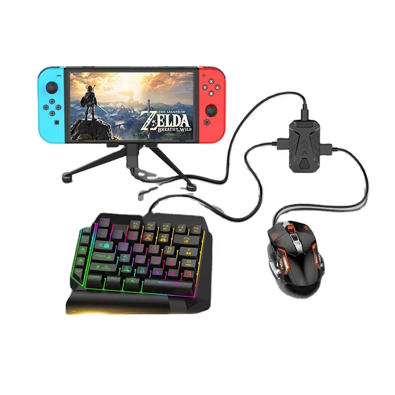 

2021 Mini P-S 3 4 5 X-B Gaming Master PC Converter For Other Game Console Accessories, Black