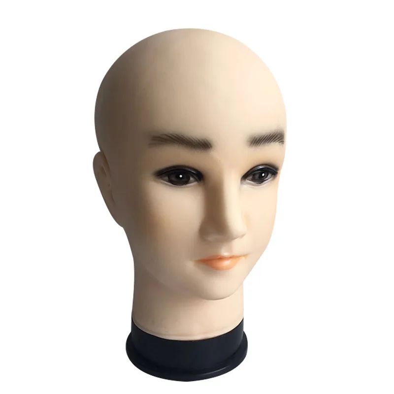 

Wholesale PVC Realistic Mannequin Heads Cheap Male Head Mannequin For Wig Sunglasses Display