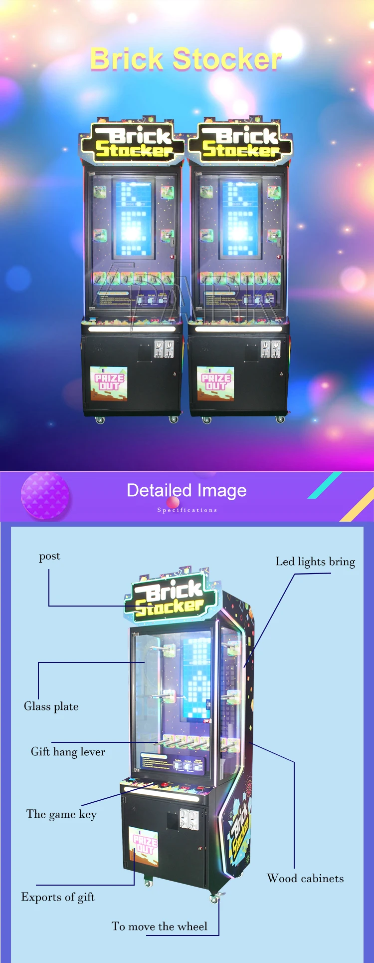 Popular More Stacker Arcade Games Machines Coin Operated Game Machine  Lottery Machine - Buy Máquina De Videojuegos Product on Alibaba.com