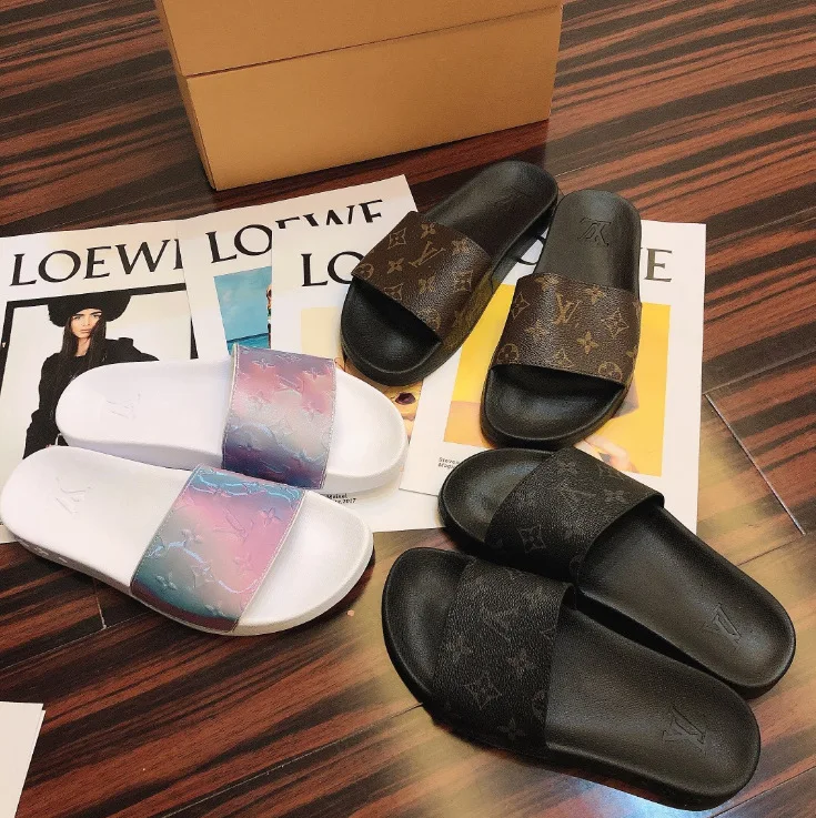 

New women's slippers European fashion colorful sandals Ninja slippers gilded slippers sandals sandals