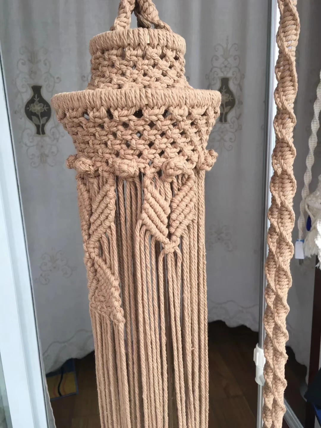 3mm polyester cotton macrame cord rope 3 - strand twisted