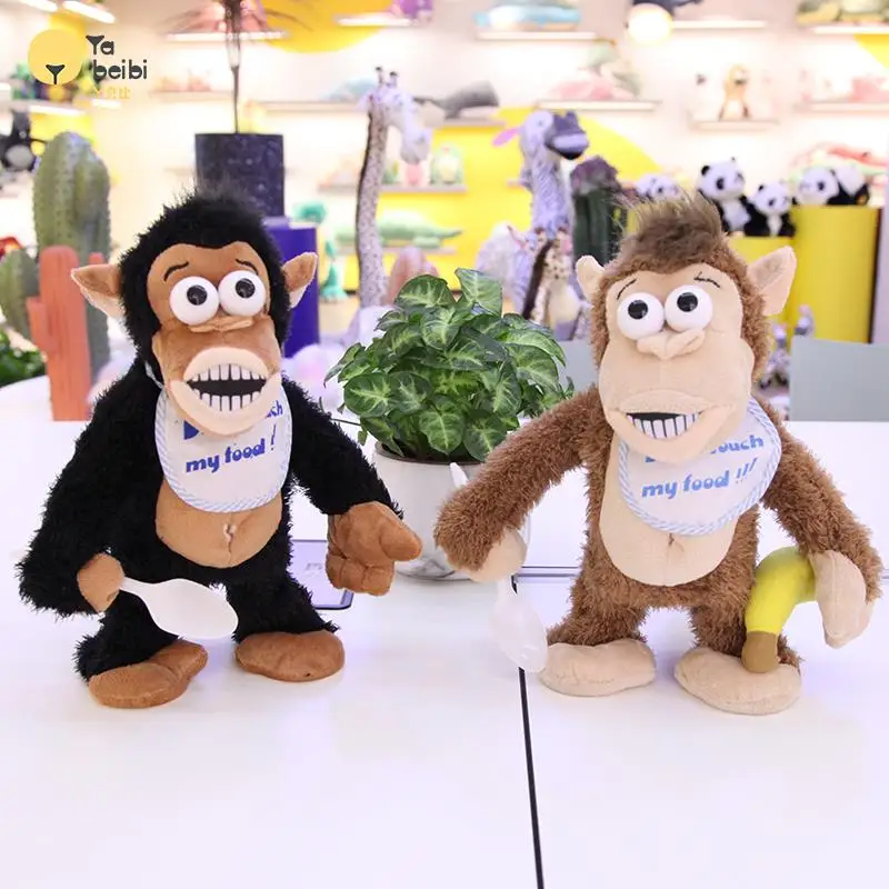 Hot sale promotional gifts electronic plush MonkeyElectric Toy Stuffed animal educational plush electronic toys for child