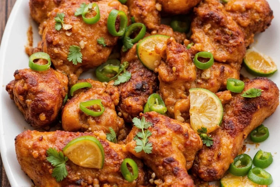 Spice tray with cumin, coriander, ginger, garlic, and chili powder