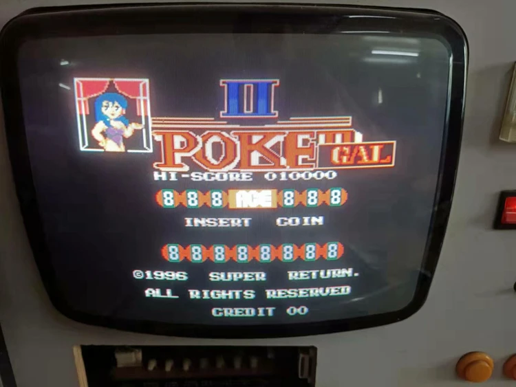 

Poker Gal 2 Jamma Board Arcade PCB Tested Working