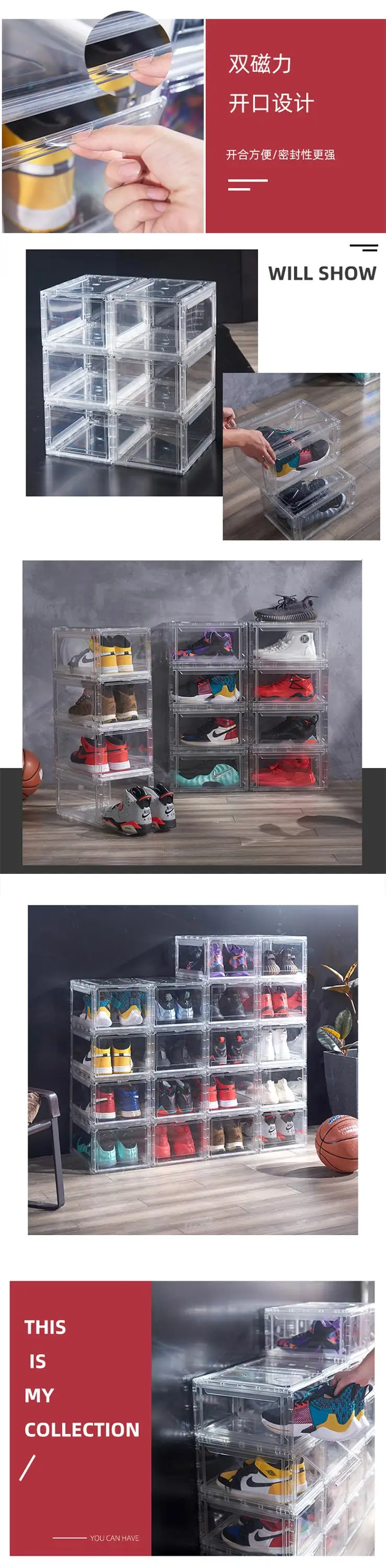 plastic under bed shoe storage on 2020 High Quality Iris Dust Proof Underbed Sliding Transparent Clear Acrylic Plastic Stackable Shoe Storage Box With Drawer Buy Plastic Shoe Box Drawers Clear Plastic Drawer Shoe Box Plastic Shoe Box Product On