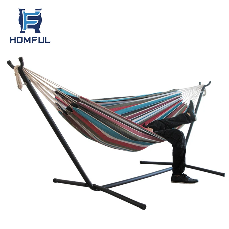 Homful Portable Swinging Camping Hammock Double Hammock With Stand