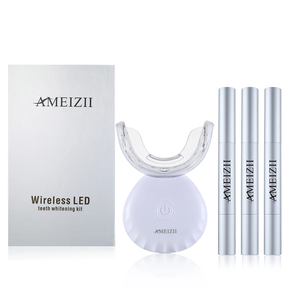 

OEM Wireless LED Teeth Whitening Kits With Time Control 16 Blue Lamp Blanchisseur De Dent Tanden Bleken Dental Bleaching Machine