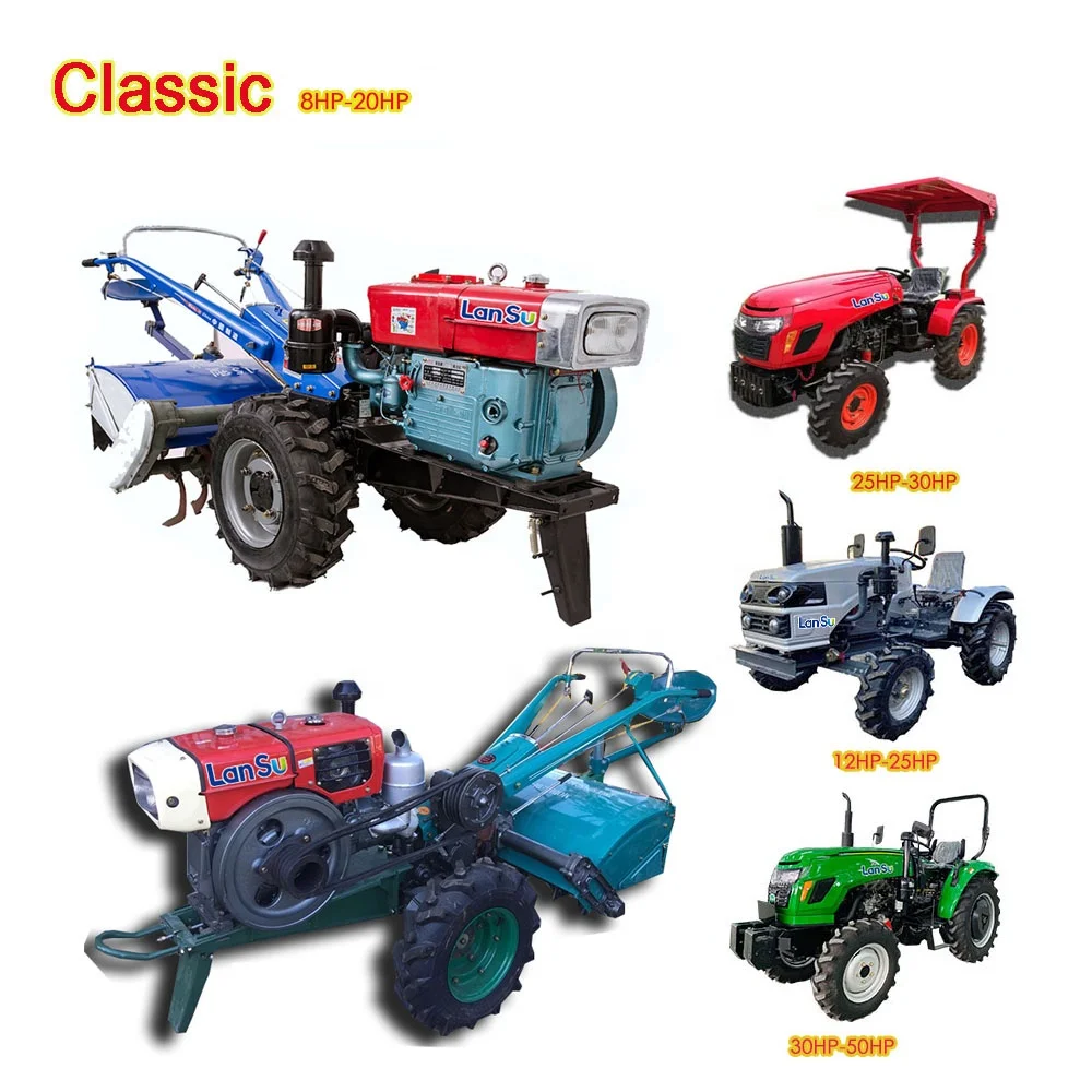 

high quality agricultural16hp 25hp 33hp 45hp mini 4*4 farm tractor