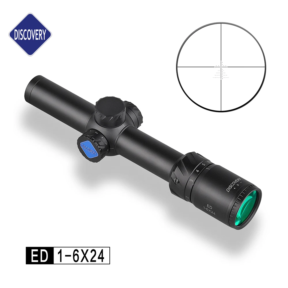 

NEW Discovery ED 1-6x24IR FFP Illumination Rifle Scope for Hunting Sight