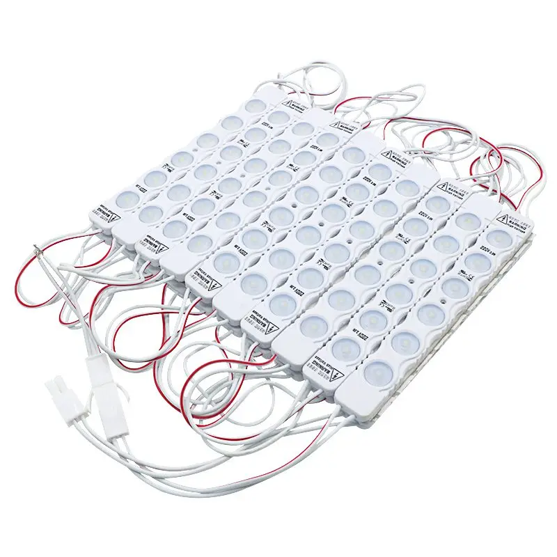 

High Voltage AC 110V 220V SMD 2835 6LED Injection Module Lights With Lens 3.8W High Brightness