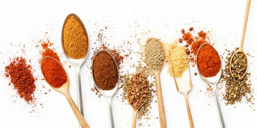 Close-up of mixed spices