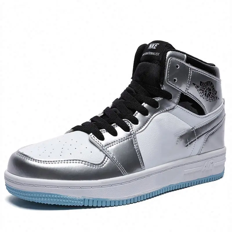 

2021 Trending Nik Shoes for Men Women Fashion Sports Running Shoes PU Leather Basketball Shoes Airforce sneakers for men