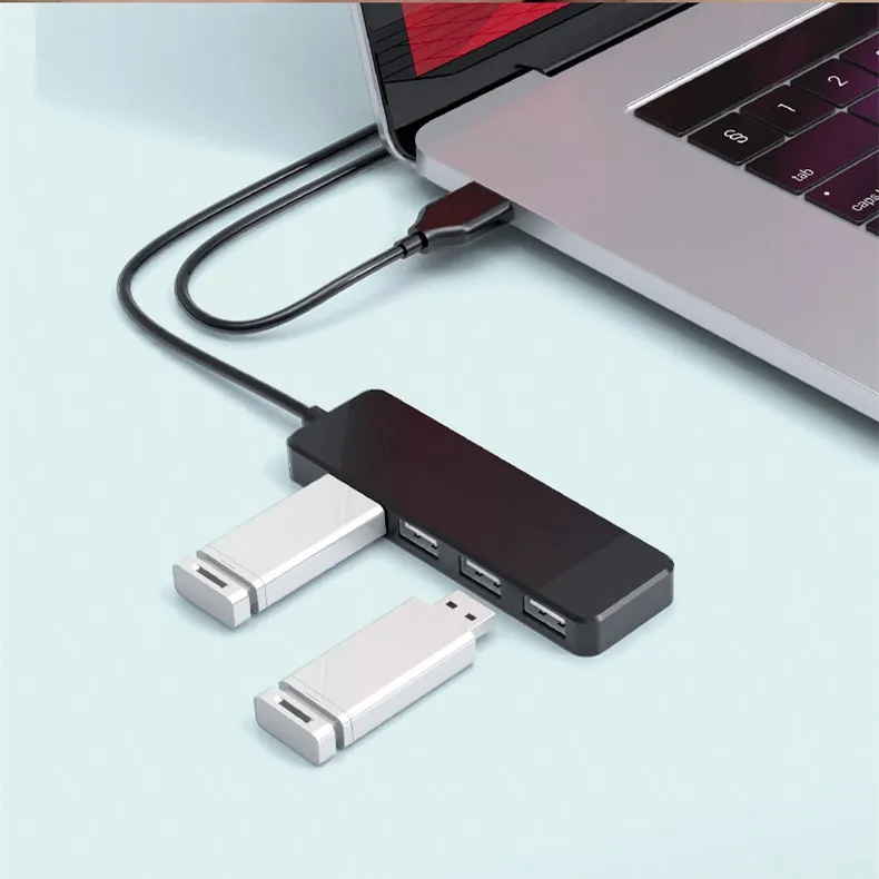 

Mini Ultra-thin 4 USB 2.0 HUB, Docking Station Hub one for four HUB, Oem