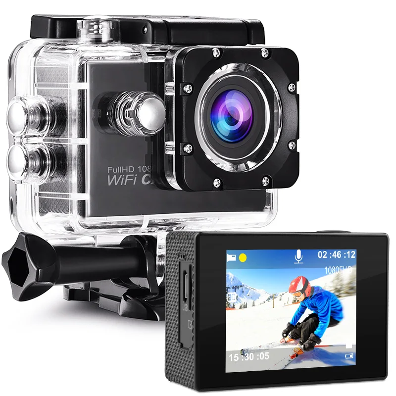 

1080p Full-HD wifi waterproof eken h9 h9r sports hd action camera