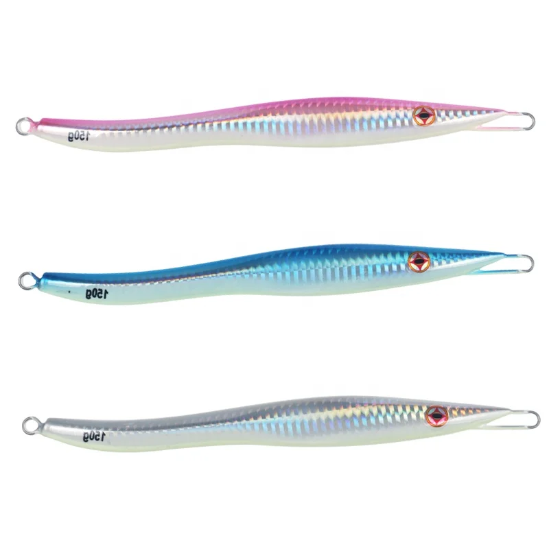 

Laser Body Deep Sea Slow Jigging Metal Lures Fishing Vertical Jigging Lead Fish  Slow Jigs Peche