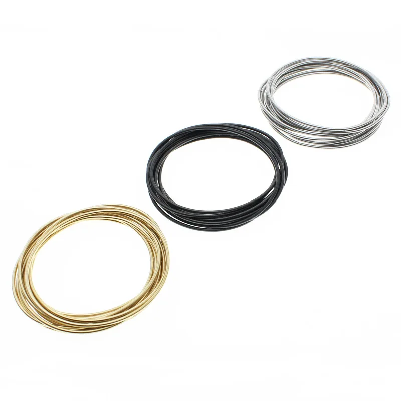 

Stainless steel bracelet wire diameter 1.7mm spring screw head bracelet