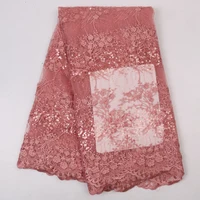 

High quality african lace fabric 5 yards african lace