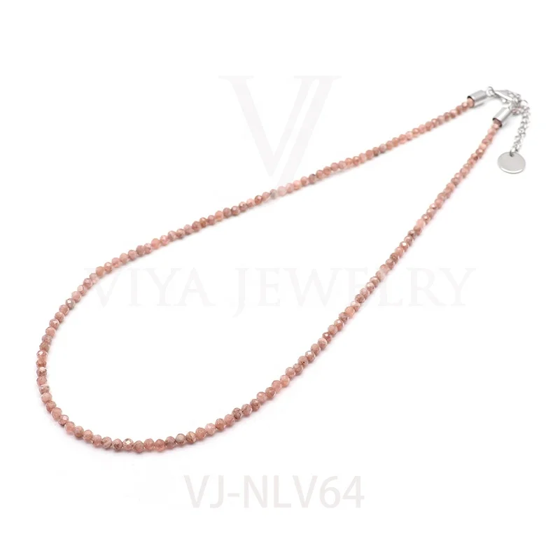 

2020 Fashion beads stainless necklace women jewelry necklace for women
