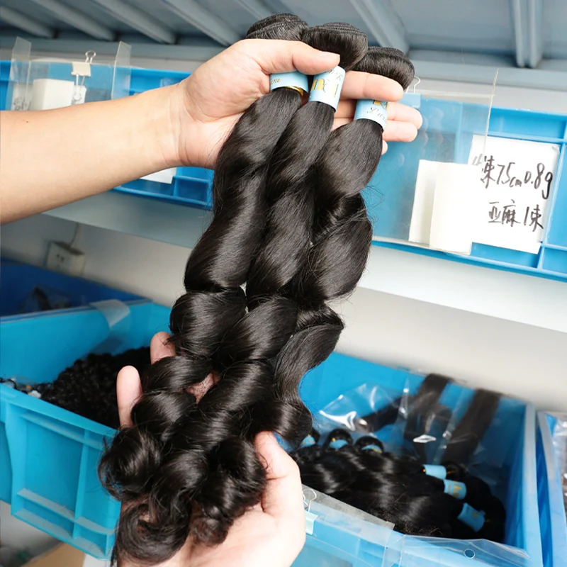 

Wholesale Cheap Raw Mink Virgin Brazilian Hair Bundles,Loose Wave Human Hair Vendors Cuticle Aligned Hair, Natural colors