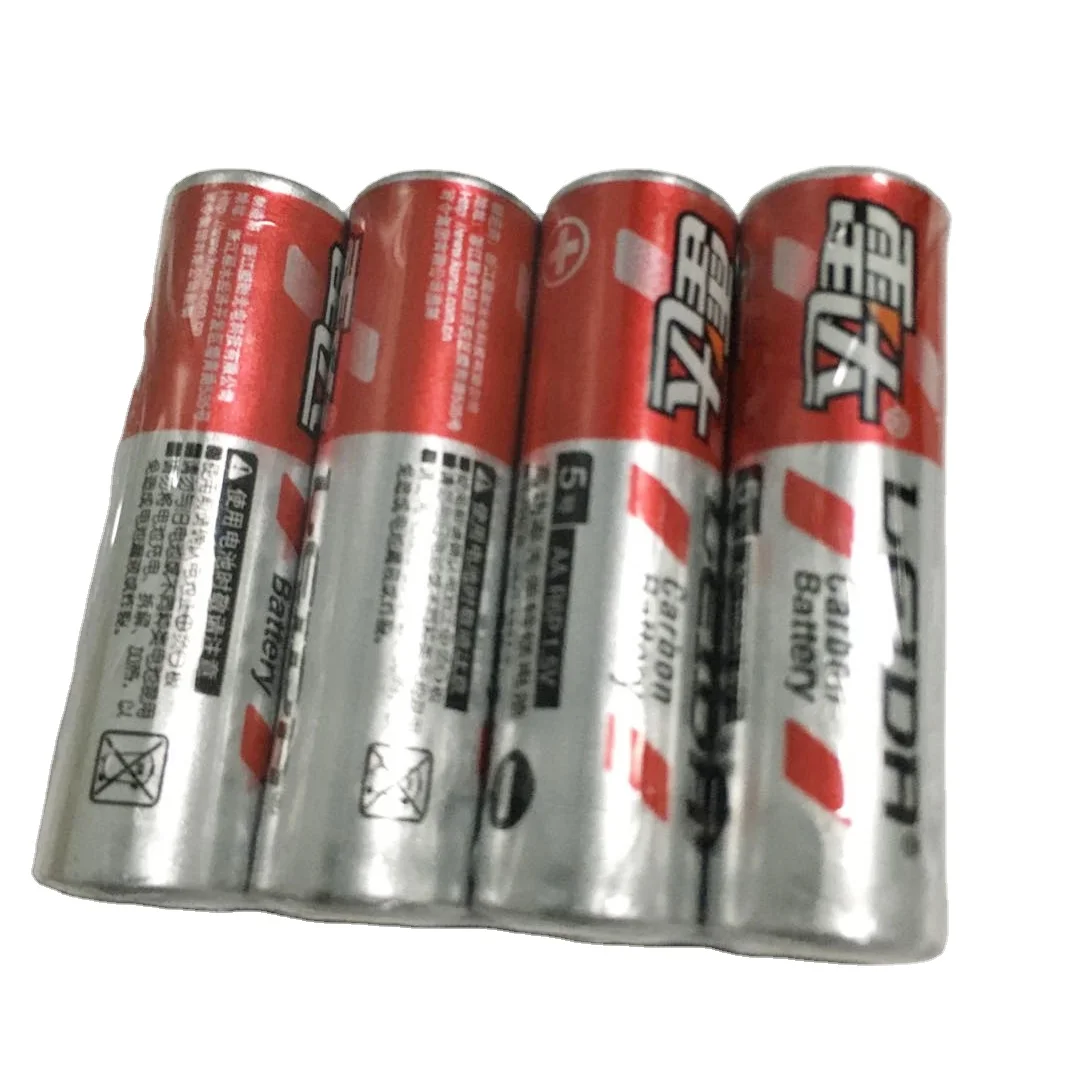 

China Battery  Manufacturer Wholesale 1.5V Carbon Zinc Dry Cell Size Battery