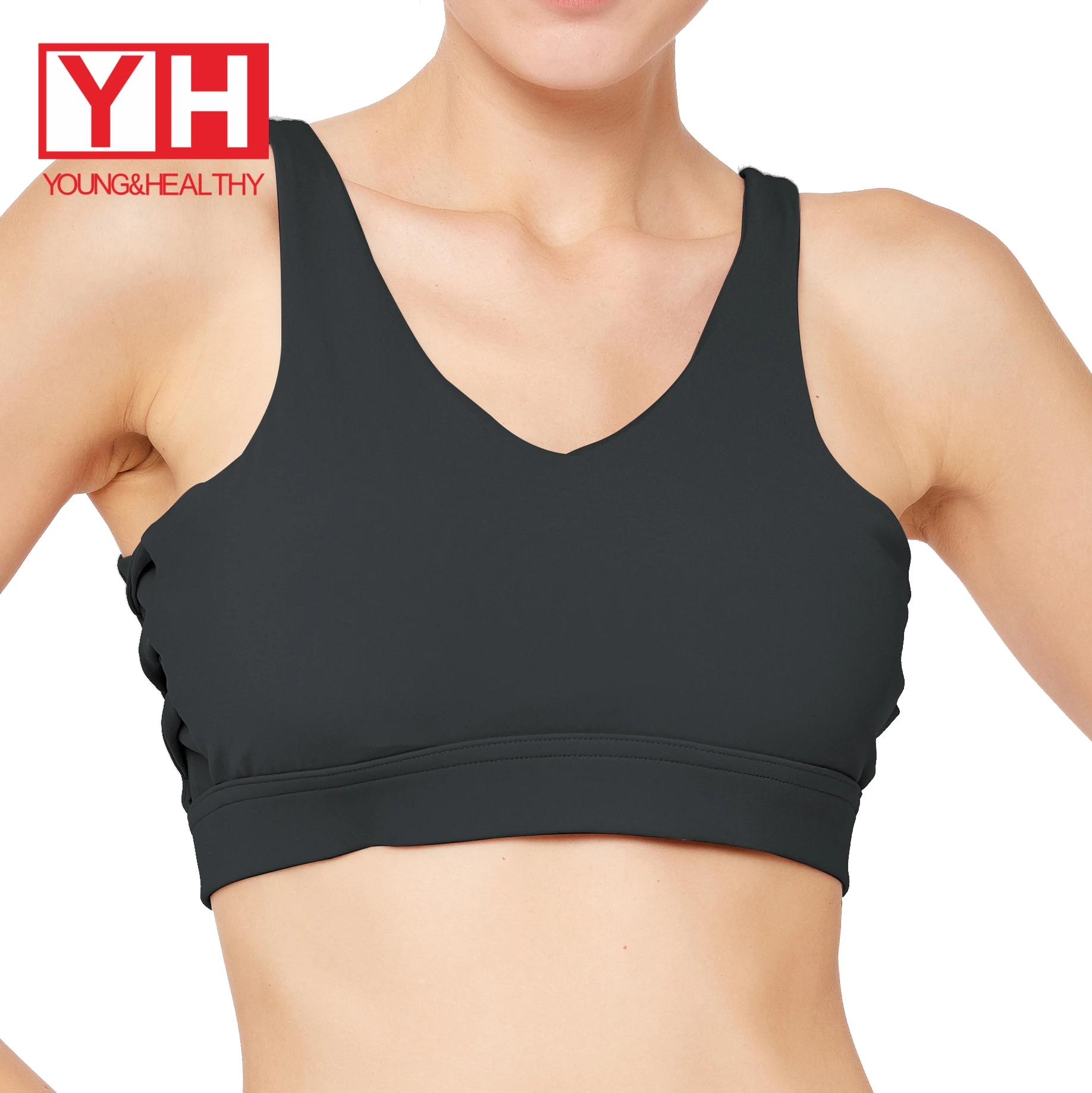 

Fahion Gym Clothing Body Shaping Women Sports Workout Padded Fashion Bra