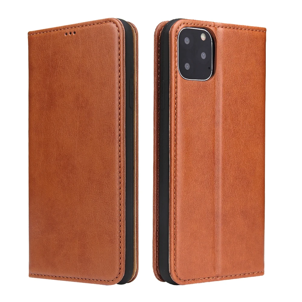 

Premium PU Leather Wallet Case for iPhone 11 6.5 inch, Red, blue, black, brown