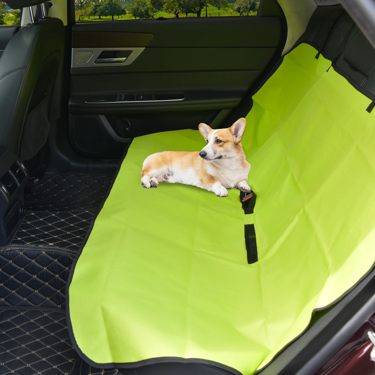 

Factory Outlet Classic Car Rear Seat Cover Two-seat Waterproof Dog Pet Mat Car Seat Cover