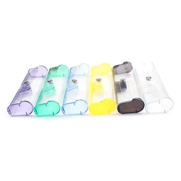 

Wholesale High Quality Box Gift Packaging Accessories Glasses Case Custom Logo Sunglasses Case Sunglasses Box pvc Plastic