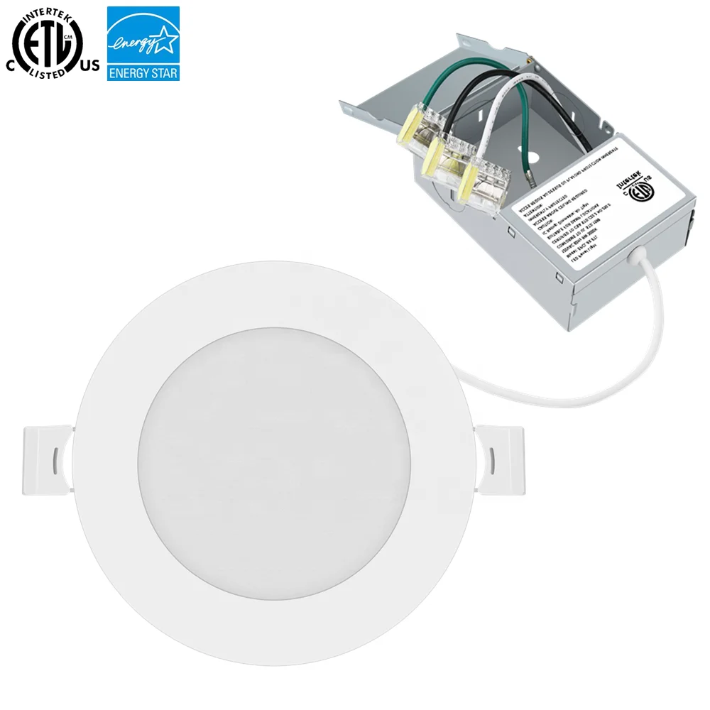 

ETL (5002327) Certificate 4'' 750 Lumens Led Downlight with Junction Box
