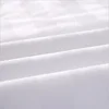 A set of comfortable textile bedsheets for a home hotel